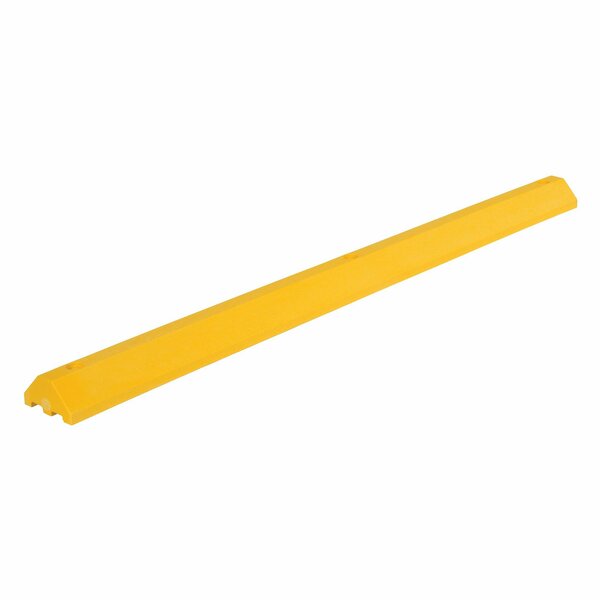 Vestil Plastic, 3.25 H, 72 L, 6 W, Yellow CS-33-Y